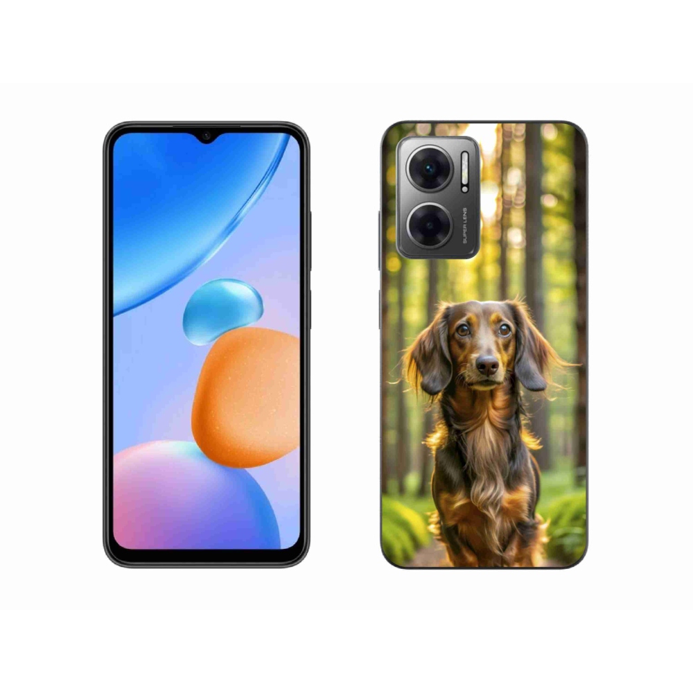 Gelový kryt mmCase na Xiaomi Redmi 10 5G - jezevčík 4