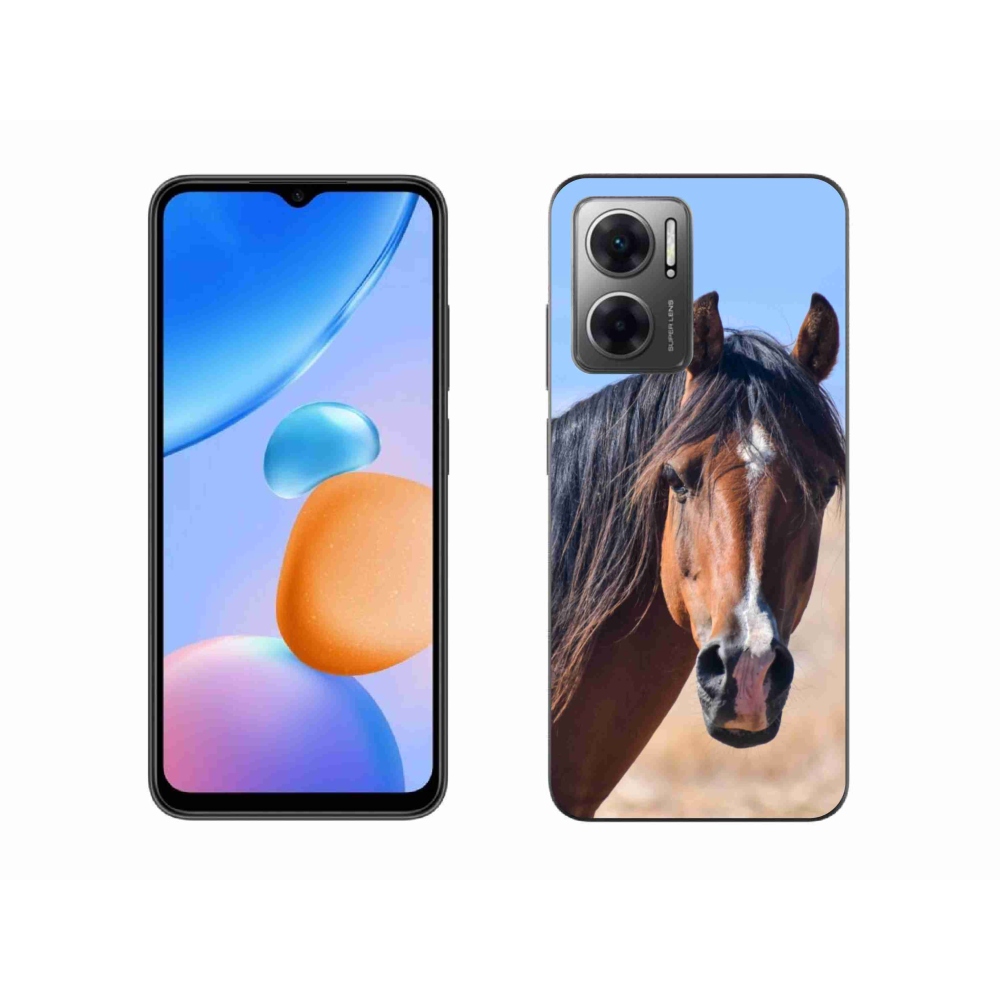 Gelový kryt mmCase na Xiaomi Redmi 10 5G - klidný kůň