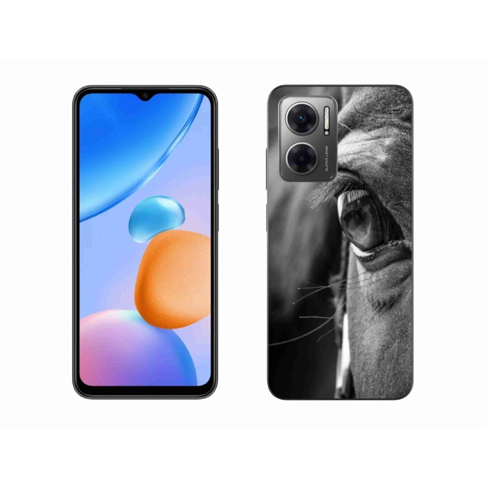 Gelový kryt mmCase na Xiaomi Redmi 10 5G - koňský pohled