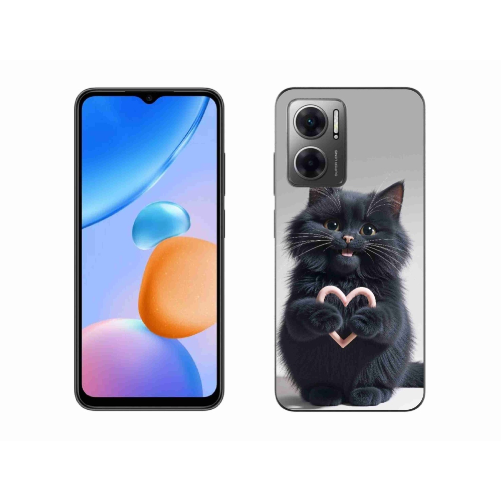 Gelový kryt mmCase na Xiaomi Redmi 10 5G - kočičí láska 3