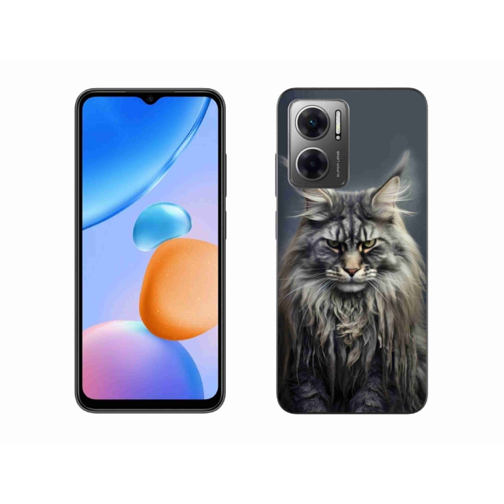 Gelový kryt mmCase na Xiaomi Redmi 10 5G - kočíčí pohled 4