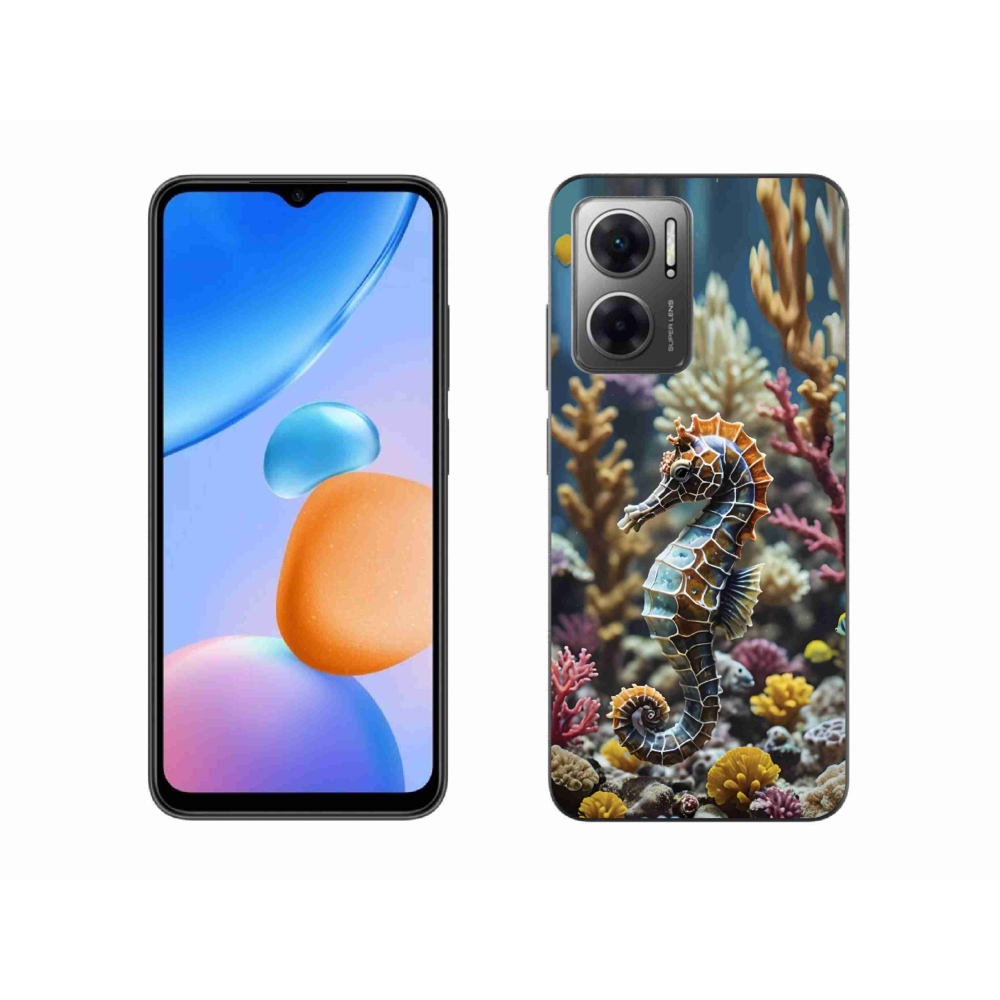 Gelový kryt mmCase na Xiaomi Redmi 10 5G - mořský koník 2