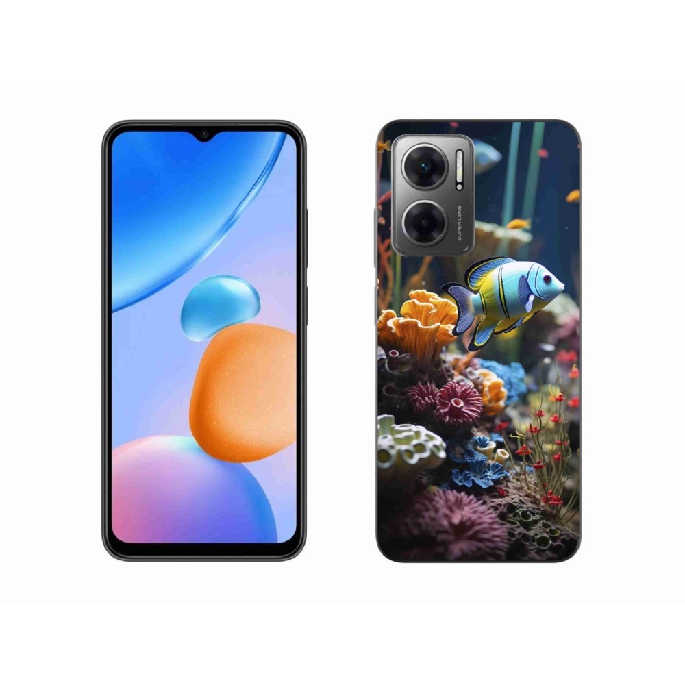 Gelový kryt mmCase na Xiaomi Redmi 10 5G - mořský svět 5