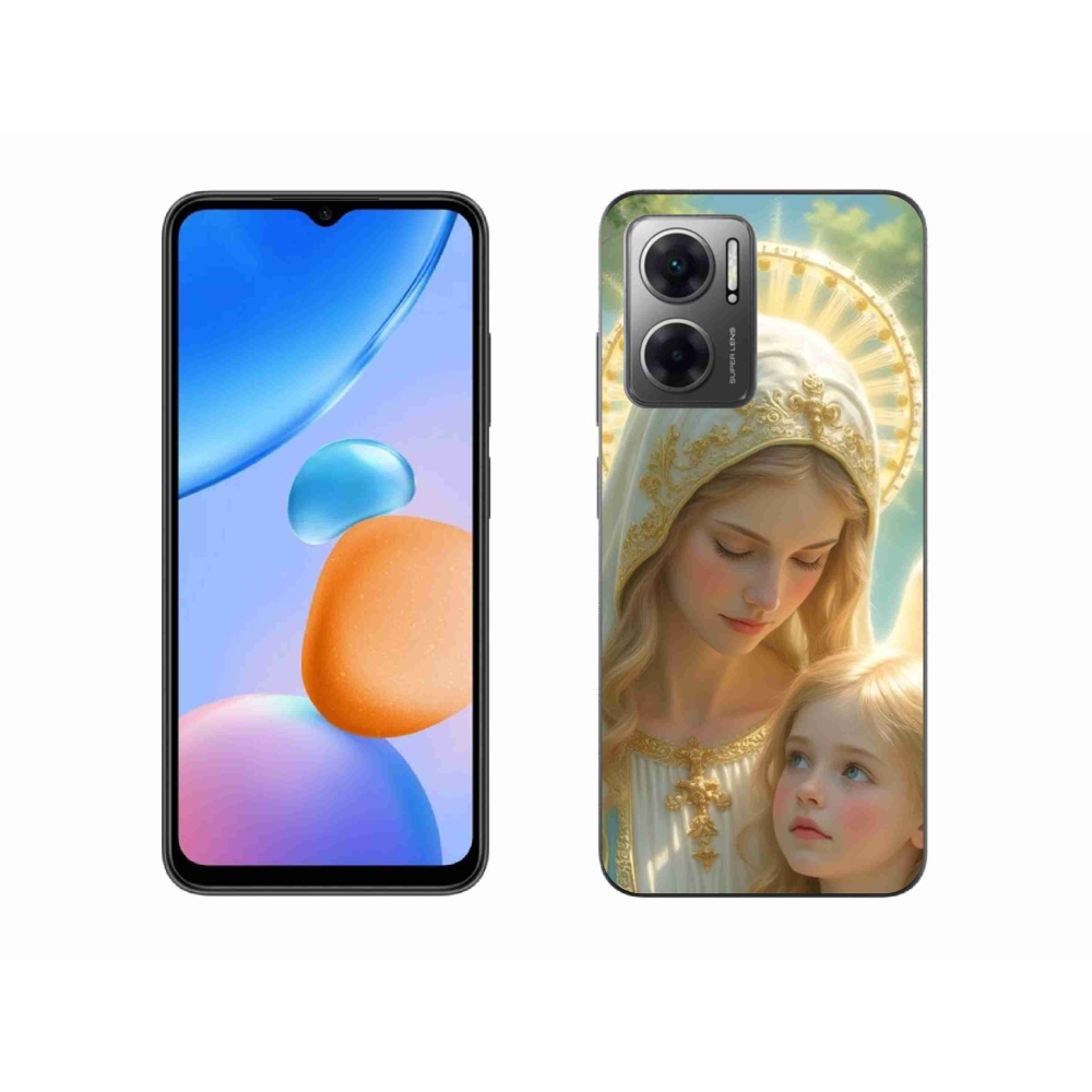 Gelový kryt mmCase na Xiaomi Redmi 10 5G - náboženský motiv 2