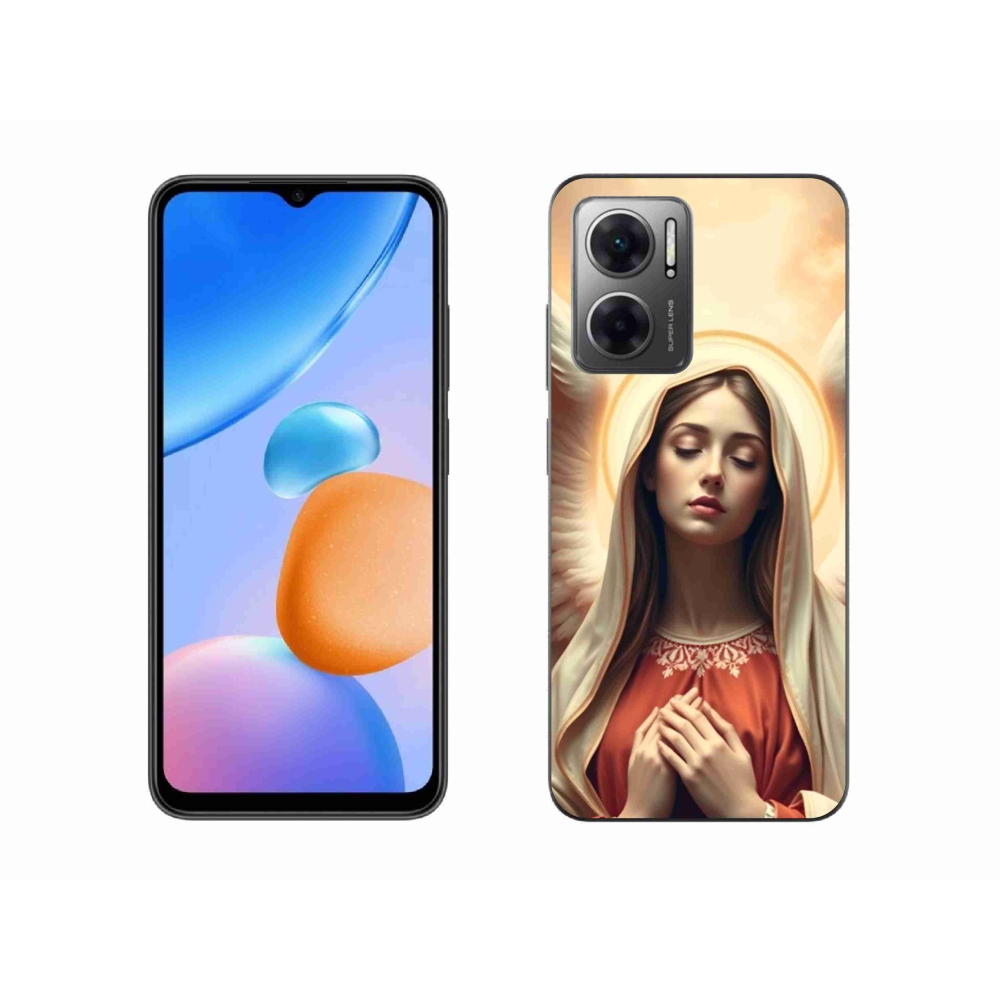 Gelový kryt mmCase na Xiaomi Redmi 10 5G - náboženský motiv