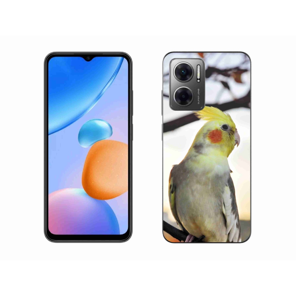 Gelový kryt mmCase na Xiaomi Redmi 10 5G - papoušek korela
