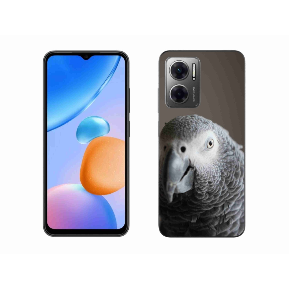 Gelový kryt mmCase na Xiaomi Redmi 10 5G - papoušek žako 2