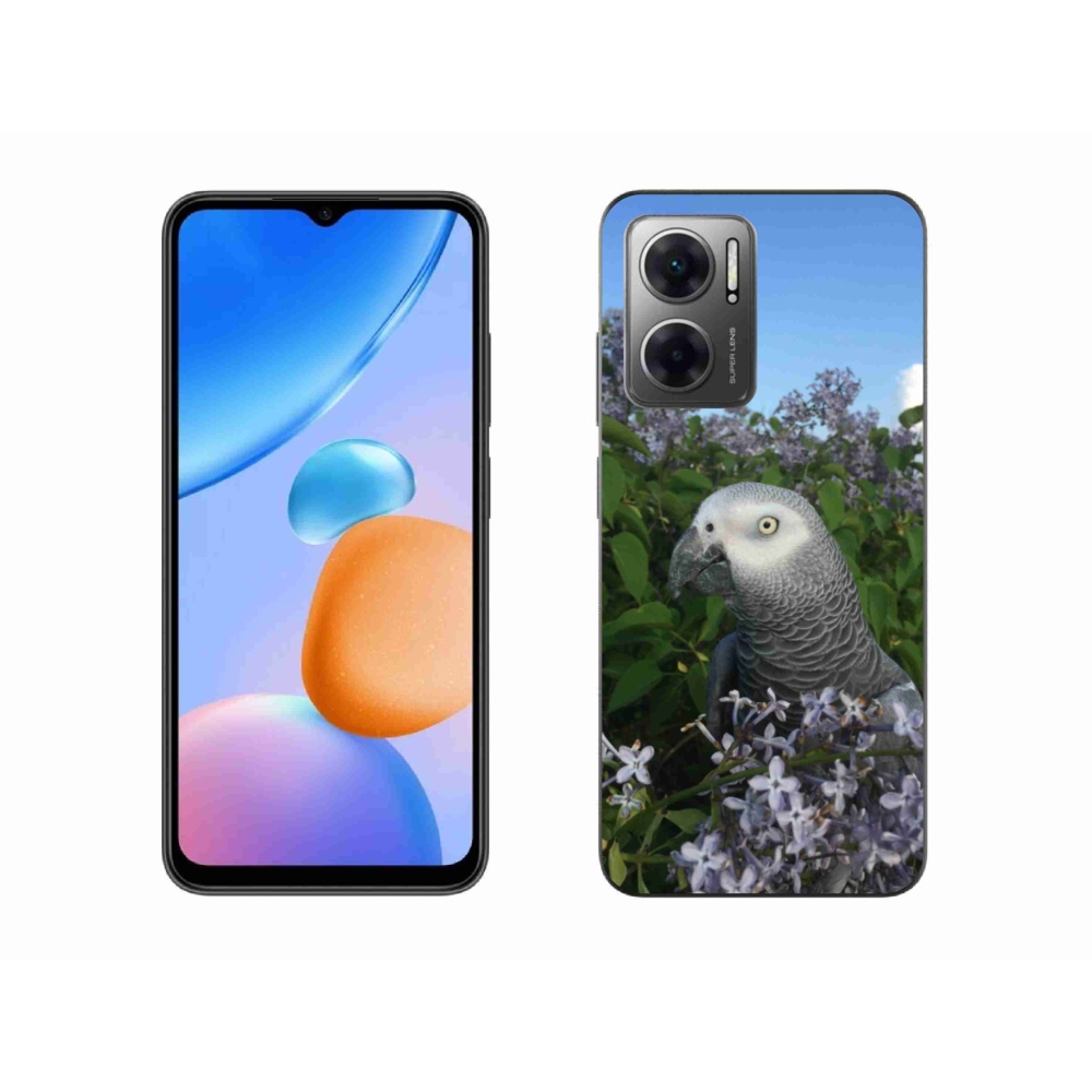Gelový kryt mmCase na Xiaomi Redmi 10 5G - papoušek žako