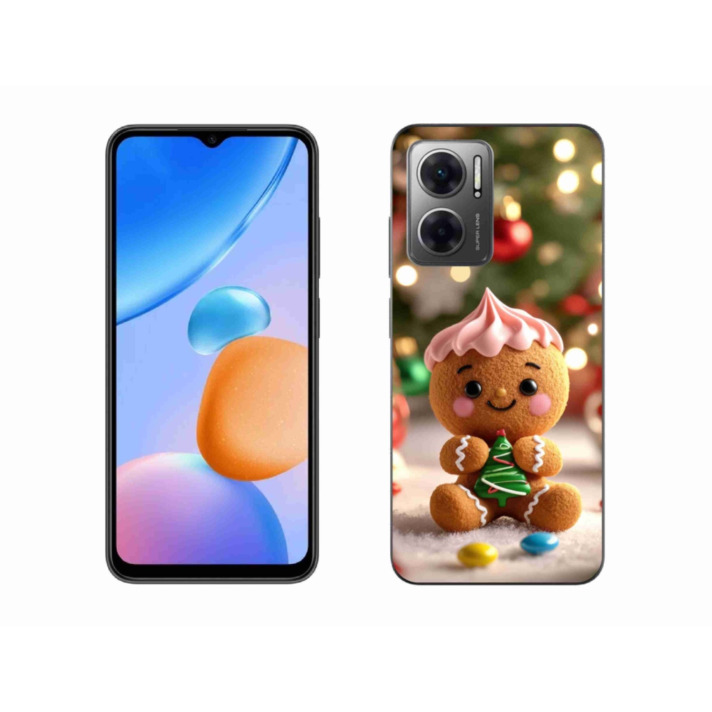 Gelový kryt mmCase na Xiaomi Redmi 10 5G - perníček