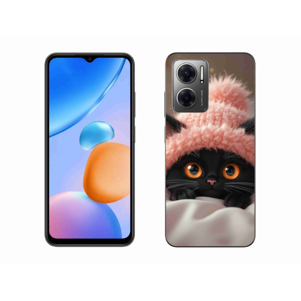 Gelový kryt mmCase na Xiaomi Redmi 10 5G - roztomilé kotě 7