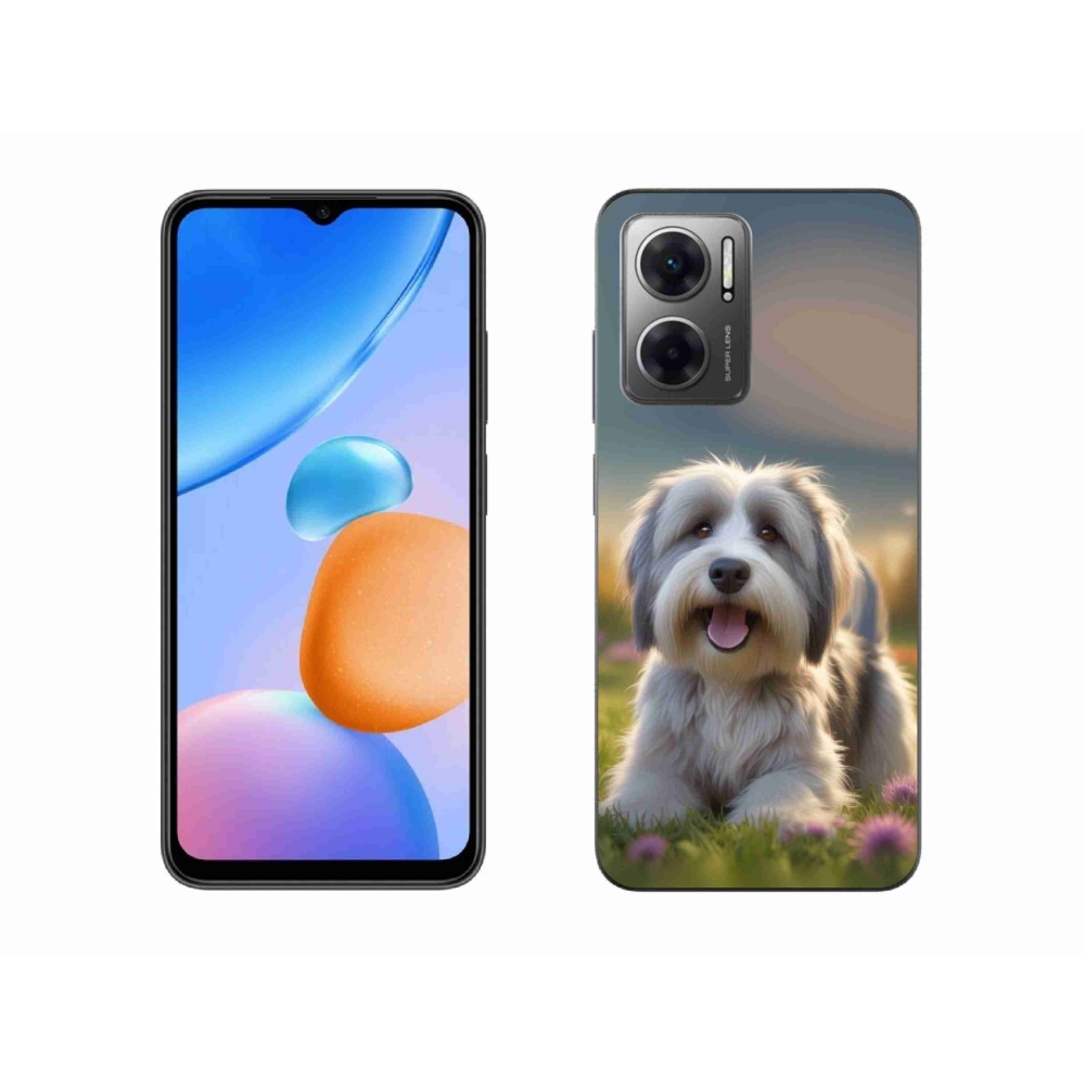 Gelový kryt mmCase na Xiaomi Redmi 10 5G - roztomilý havanský psík