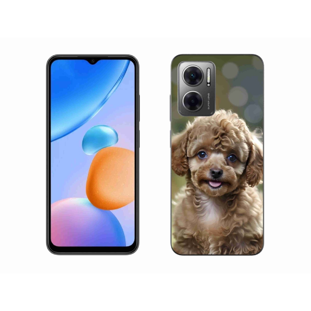 Gelový kryt mmCase na Xiaomi Redmi 10 5G - roztomilý pudl