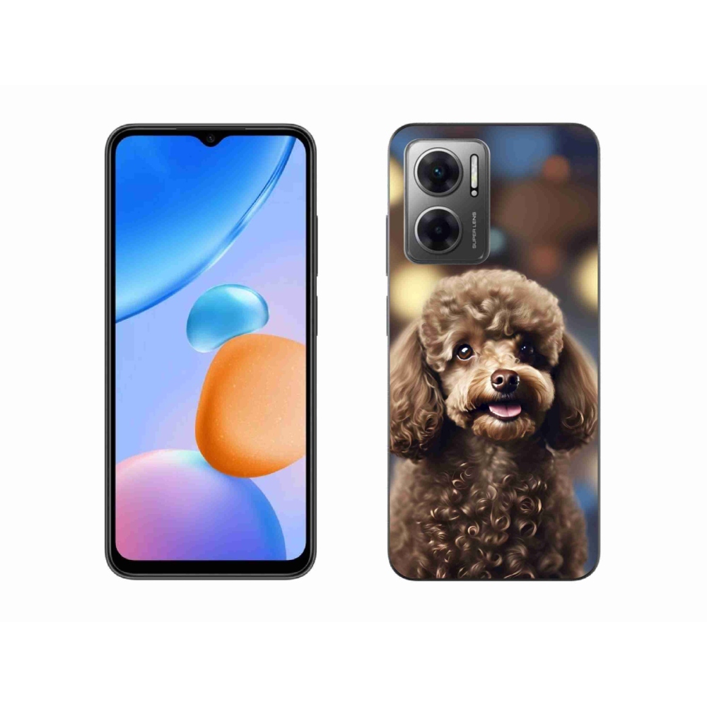 Gelový kryt mmCase na Xiaomi Redmi 10 5G - roztomilý pudl