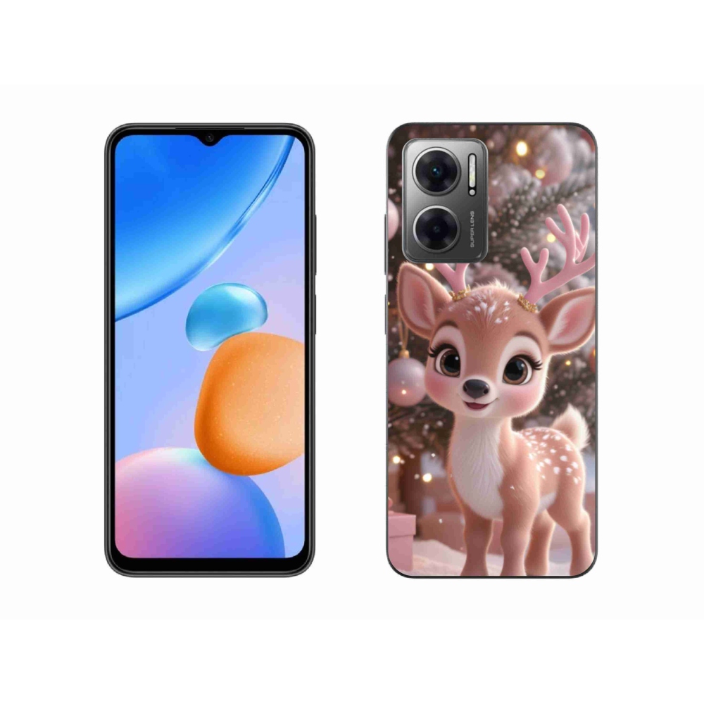 Gelový kryt mmCase na Xiaomi Redmi 10 5G - roztomilý sob