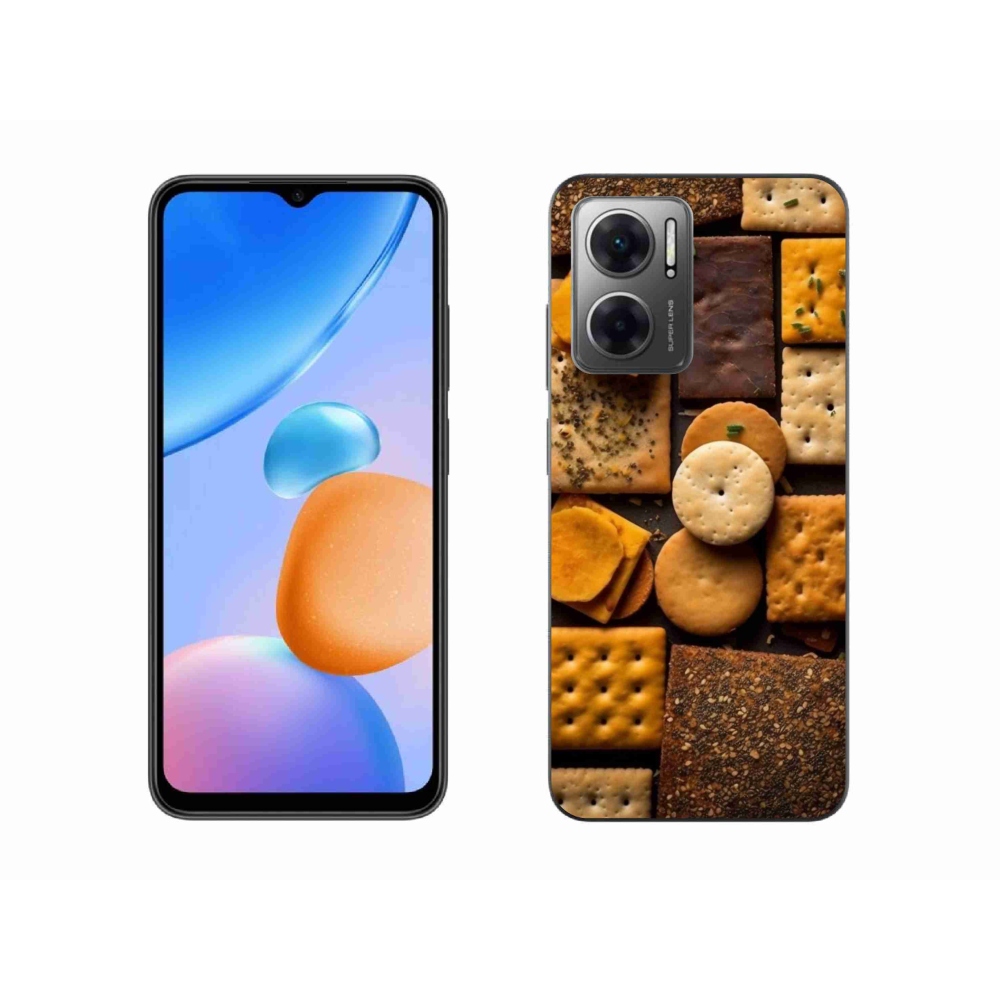 Gelový kryt mmCase na Xiaomi Redmi 10 5G - sušenky