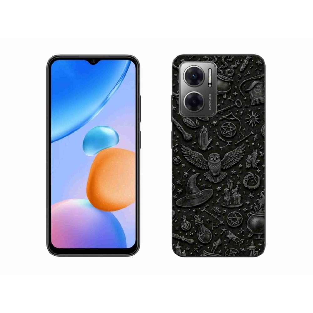 Gelový kryt mmCase na Xiaomi Redmi 10 5G - tmavý magický svět