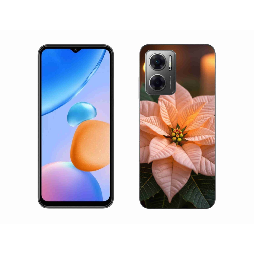 Gelový kryt mmCase na Xiaomi Redmi 10 5G - vánoční hvězda