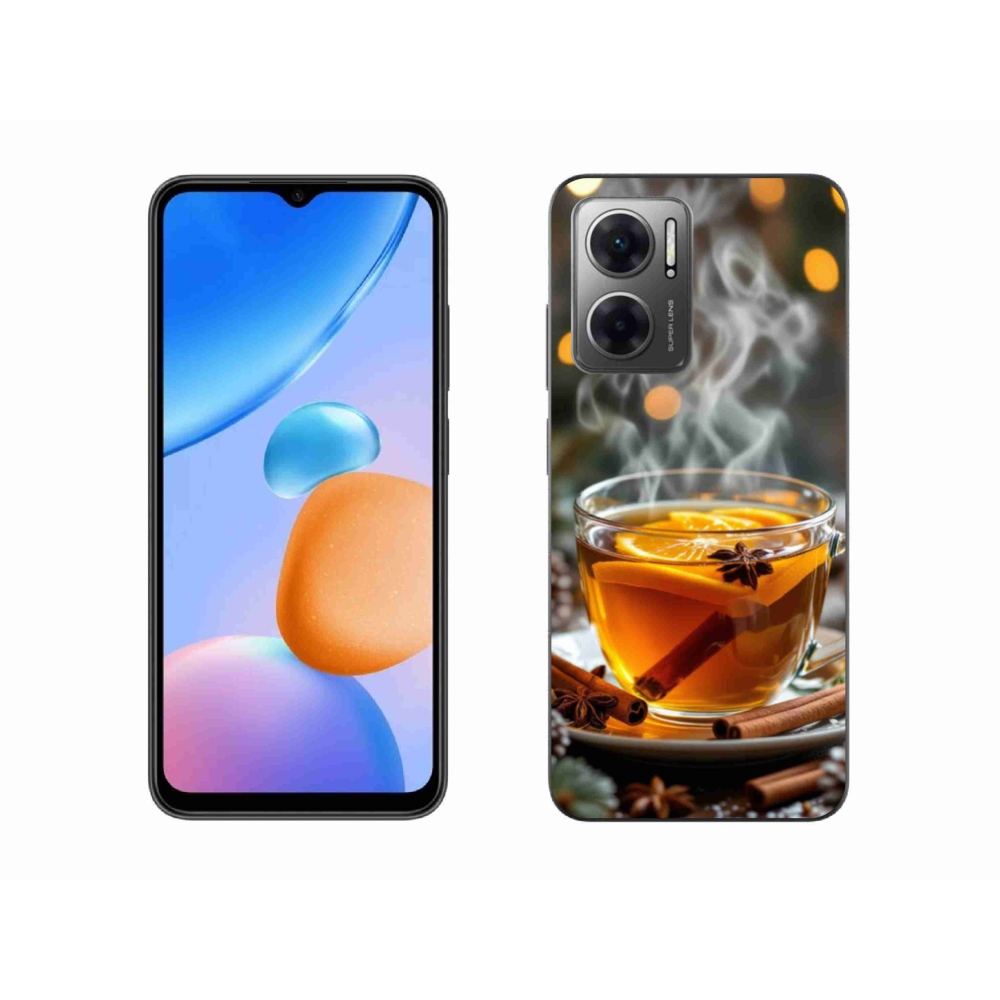 Gelový kryt mmCase na Xiaomi Redmi 10 5G - vánoční punč