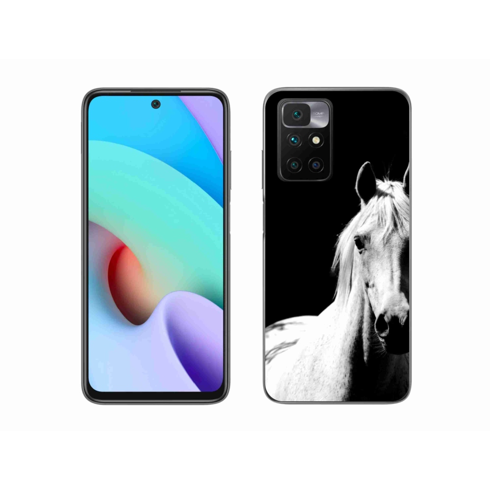 Gelový kryt mmCase na Xiaomi Redmi 10/Redmi 10 (2022) - bílý kůň 5