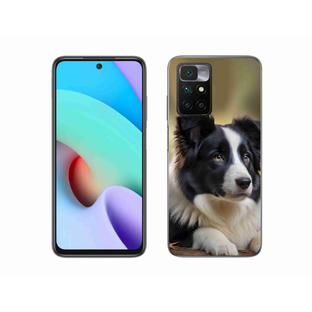 Gelový kryt mmCase na Xiaomi Redmi 10/Redmi 10 (2022) - border kolie 2