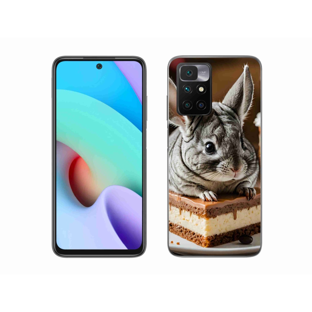 Gelový kryt mmCase na Xiaomi Redmi 10/Redmi 10 (2022) - činčila