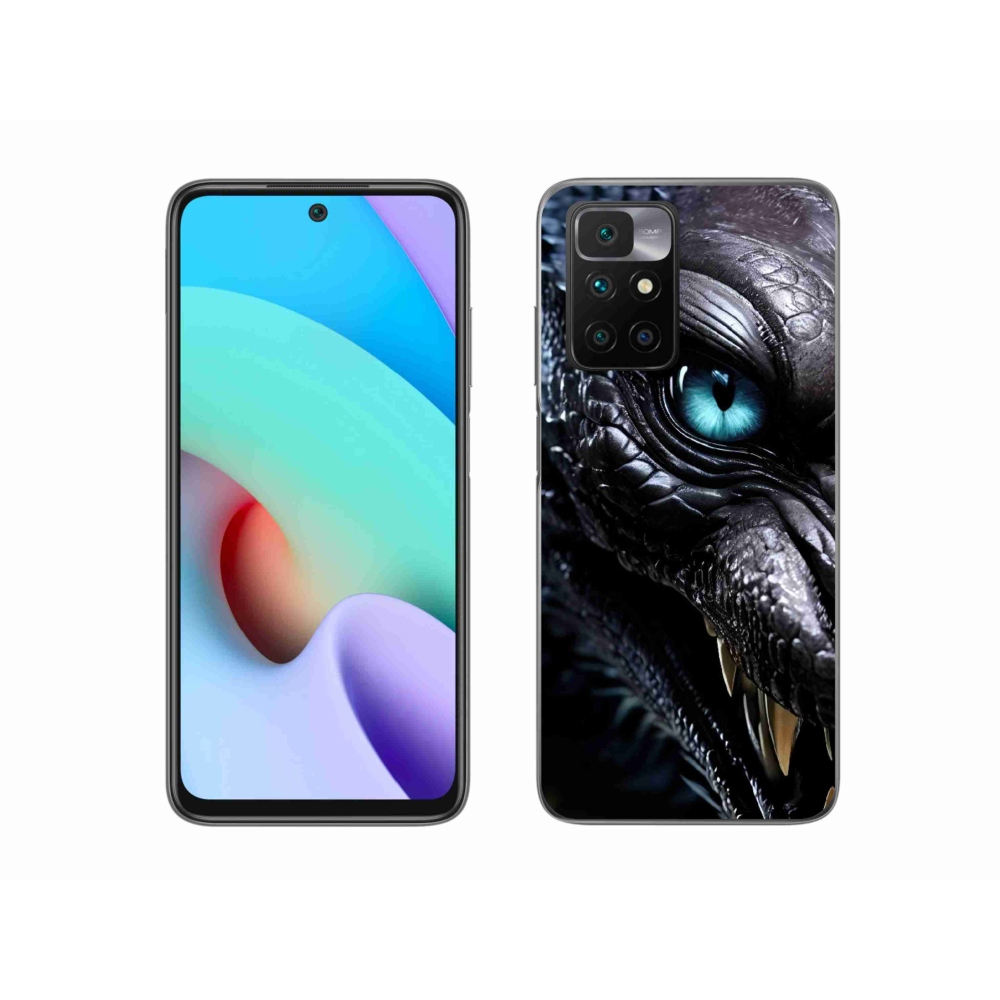 Gelový kryt mmCase na Xiaomi Redmi 10/Redmi 10 (2022) - dračí pohled
