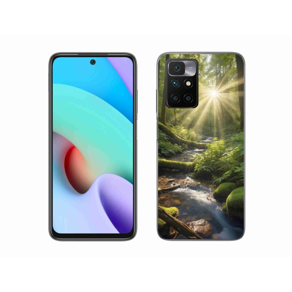 Gelový kryt mmCase na Xiaomi Redmi 10/Redmi 10 (2022) - hlubina lesa