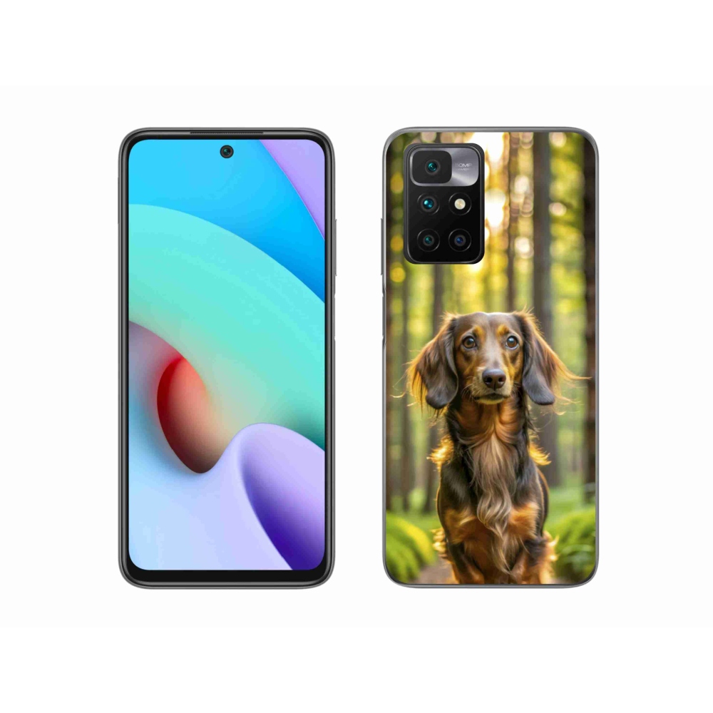 Gelový kryt mmCase na Xiaomi Redmi 10/Redmi 10 (2022) - jezevčík 4