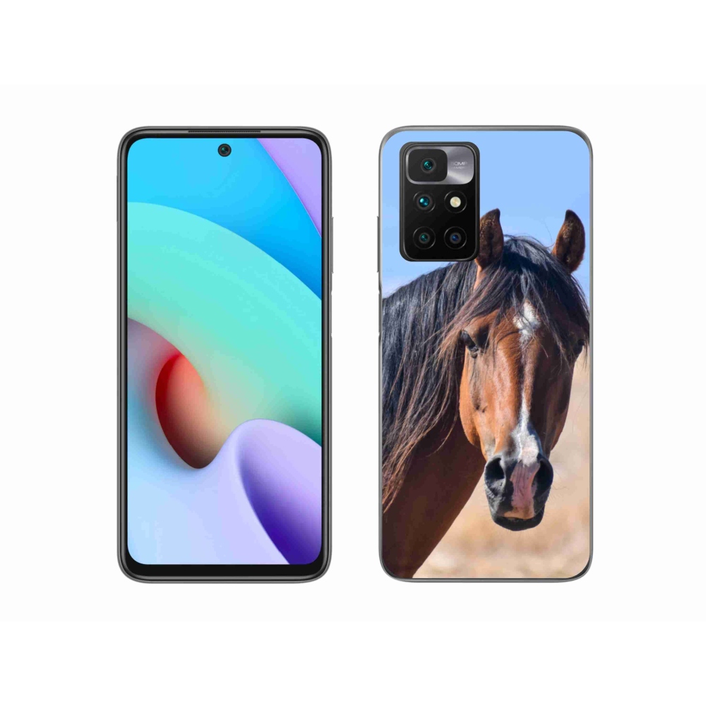Gelový kryt mmCase na Xiaomi Redmi 10/Redmi 10 (2022) - klidný kůň