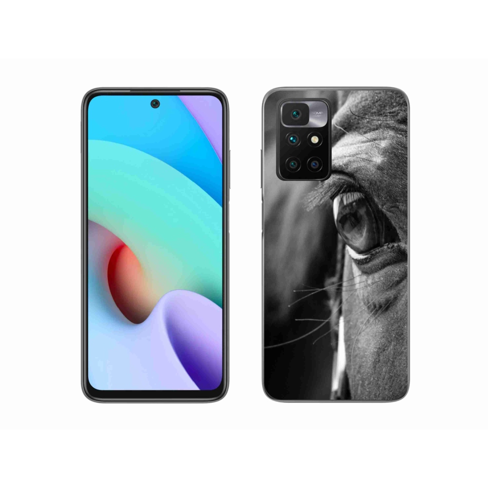 Gelový kryt mmCase na Xiaomi Redmi 10/Redmi 10 (2022) - koňský pohled