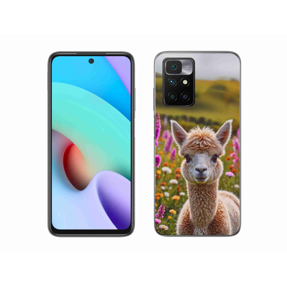 Gelový kryt mmCase na Xiaomi Redmi 10/Redmi 10 (2022) - lama na louce