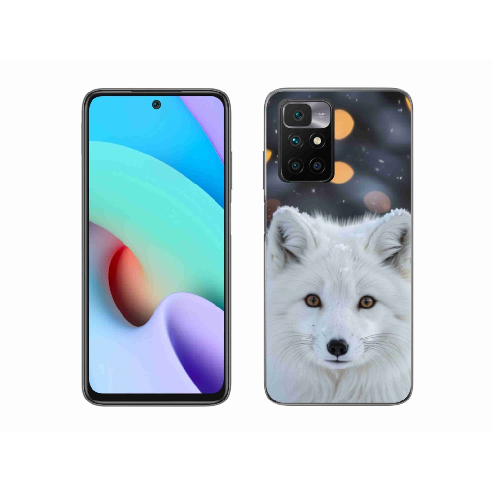 Gelový kryt mmCase na Xiaomi Redmi 10/Redmi 10 (2022) - liška polární