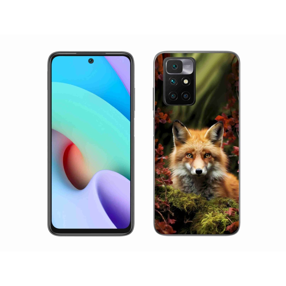 Gelový kryt mmCase na Xiaomi Redmi 10/Redmi 10 (2022) - liška v lese