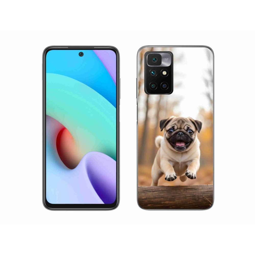 Gelový kryt mmCase na Xiaomi Redmi 10/Redmi 10 (2022) - mops 2