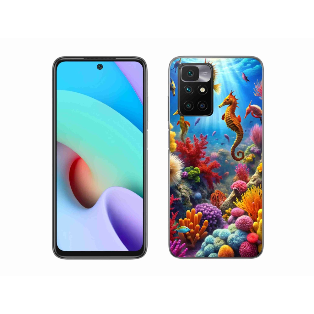 Gelový kryt mmCase na Xiaomi Redmi 10/Redmi 10 (2022) - mořský svět 3