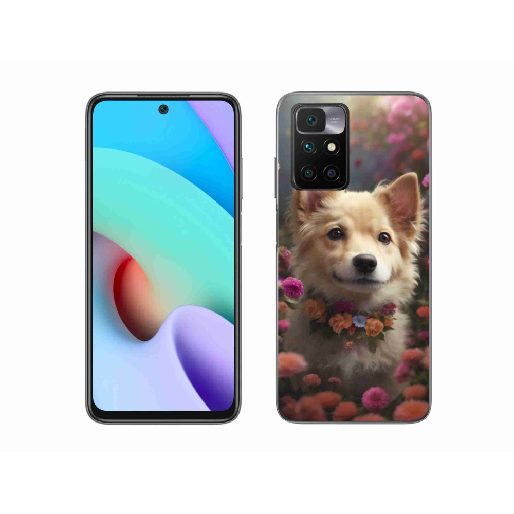 Gelový kryt mmCase na Xiaomi Redmi 10/Redmi 10 (2022) - německý špic