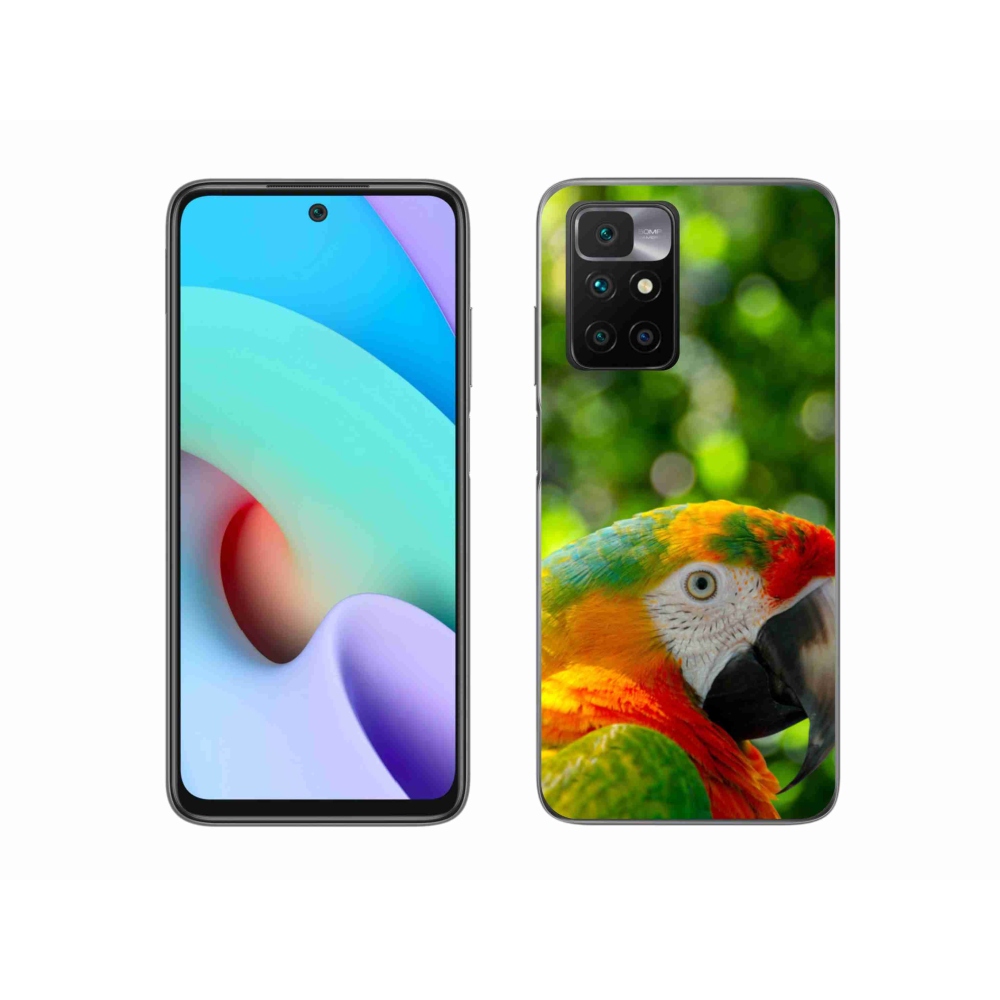Gelový kryt mmCase na Xiaomi Redmi 10/Redmi 10 (2022) - papoušek ara 3