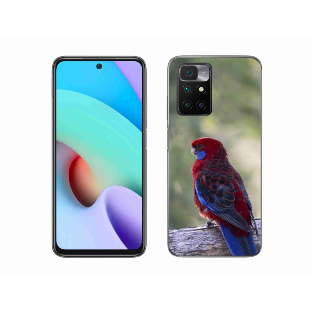 Gelový kryt mmCase na Xiaomi Redmi 10/Redmi 10 (2022) - papoušek rosela