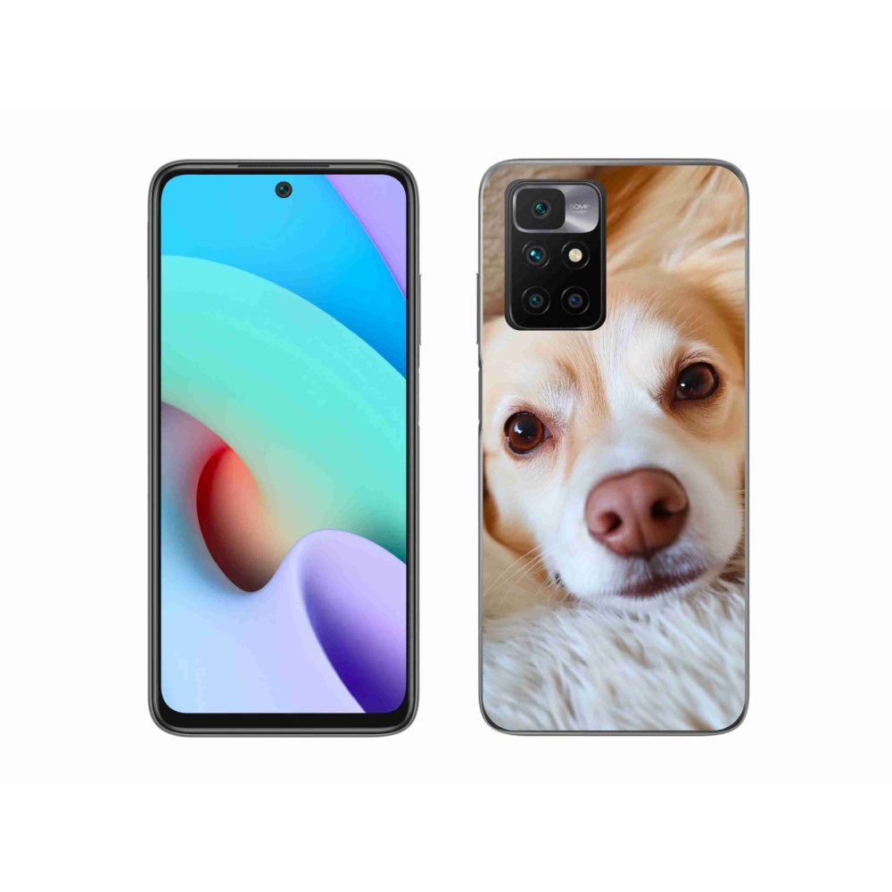 Gelový kryt mmCase na Xiaomi Redmi 10/Redmi 10 (2022) - Roztomilá čivava