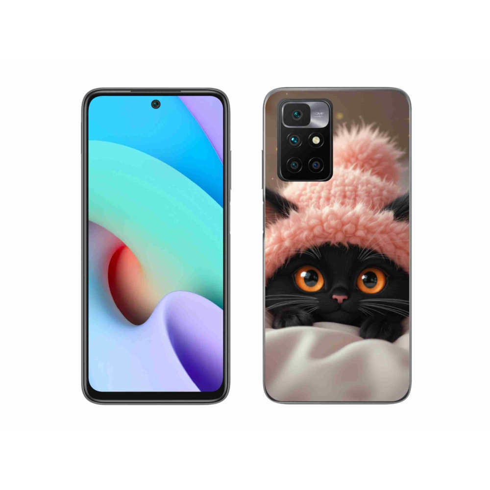Gelový kryt mmCase na Xiaomi Redmi 10/Redmi 10 (2022) - roztomilé kotě 7