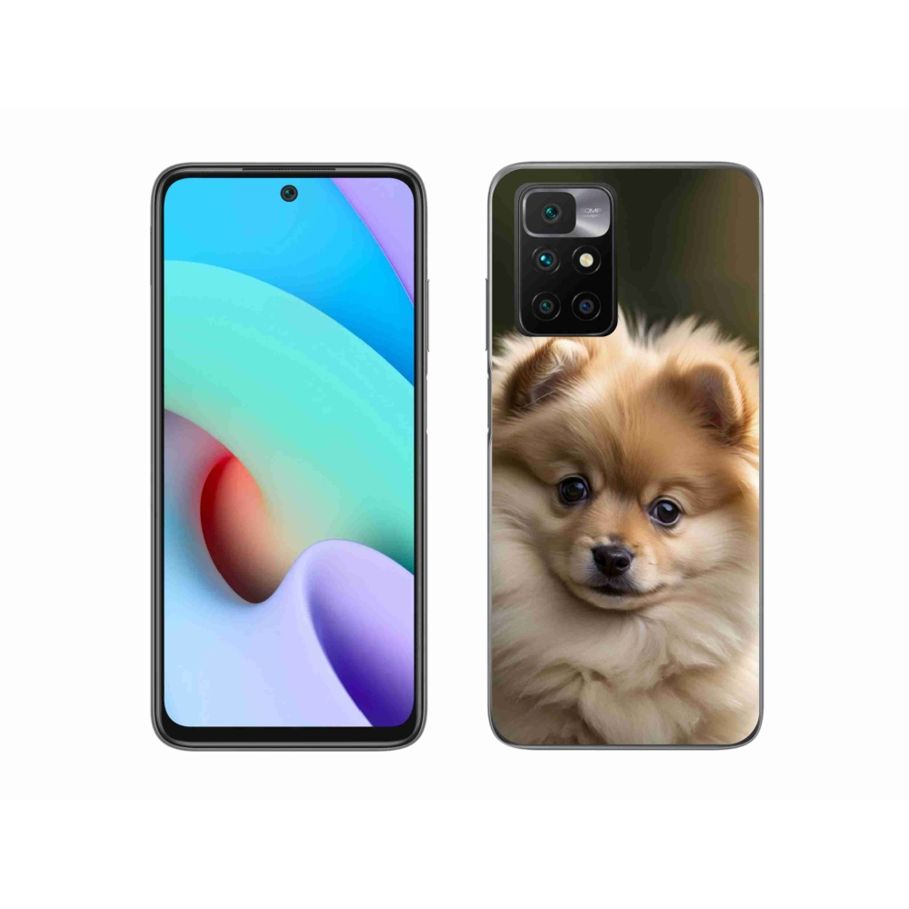 Gelový kryt mmCase na Xiaomi Redmi 10/Redmi 10 (2022) - roztomilý pomeranian 2