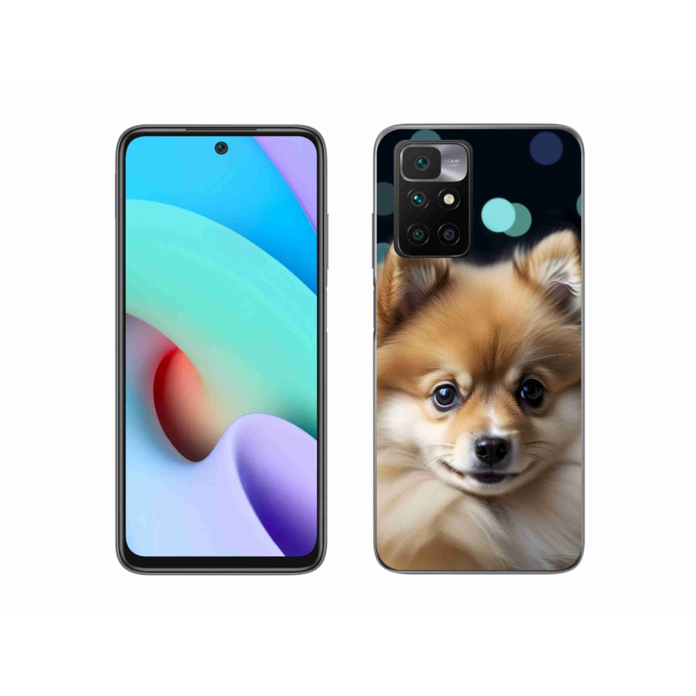 Gelový kryt mmCase na Xiaomi Redmi 10/Redmi 10 (2022) - roztomilý pomeranian