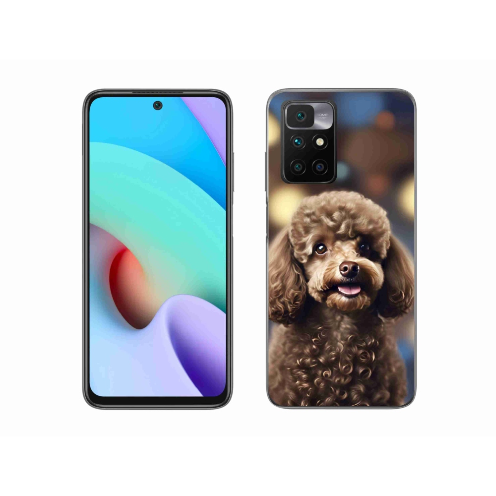 Gelový kryt mmCase na Xiaomi Redmi 10/Redmi 10 (2022) - roztomilý pudl