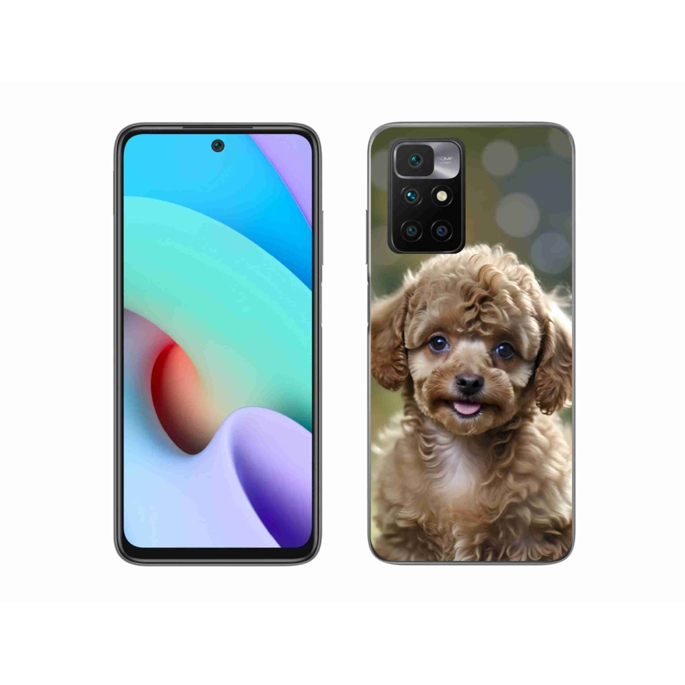 Gelový kryt mmCase na Xiaomi Redmi 10/Redmi 10 (2022) - roztomilý pudl