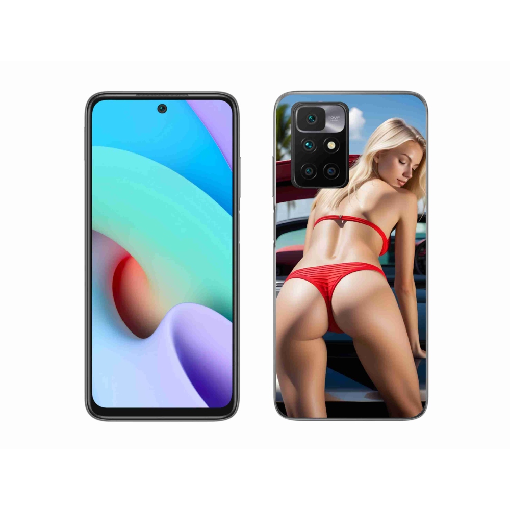 Gelový kryt mmCase na Xiaomi Redmi 10/Redmi 10 (2022) - sexy žena 2