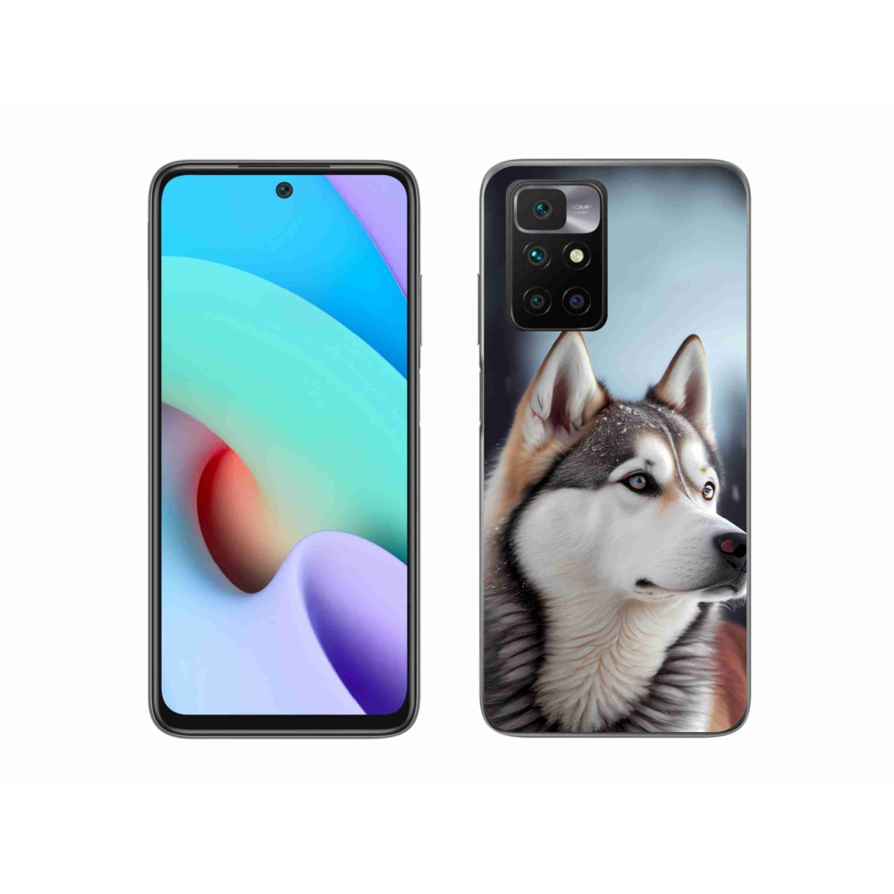 Gelový kryt mmCase na Xiaomi Redmi 10/Redmi 10 (2022) - sibiřský husky