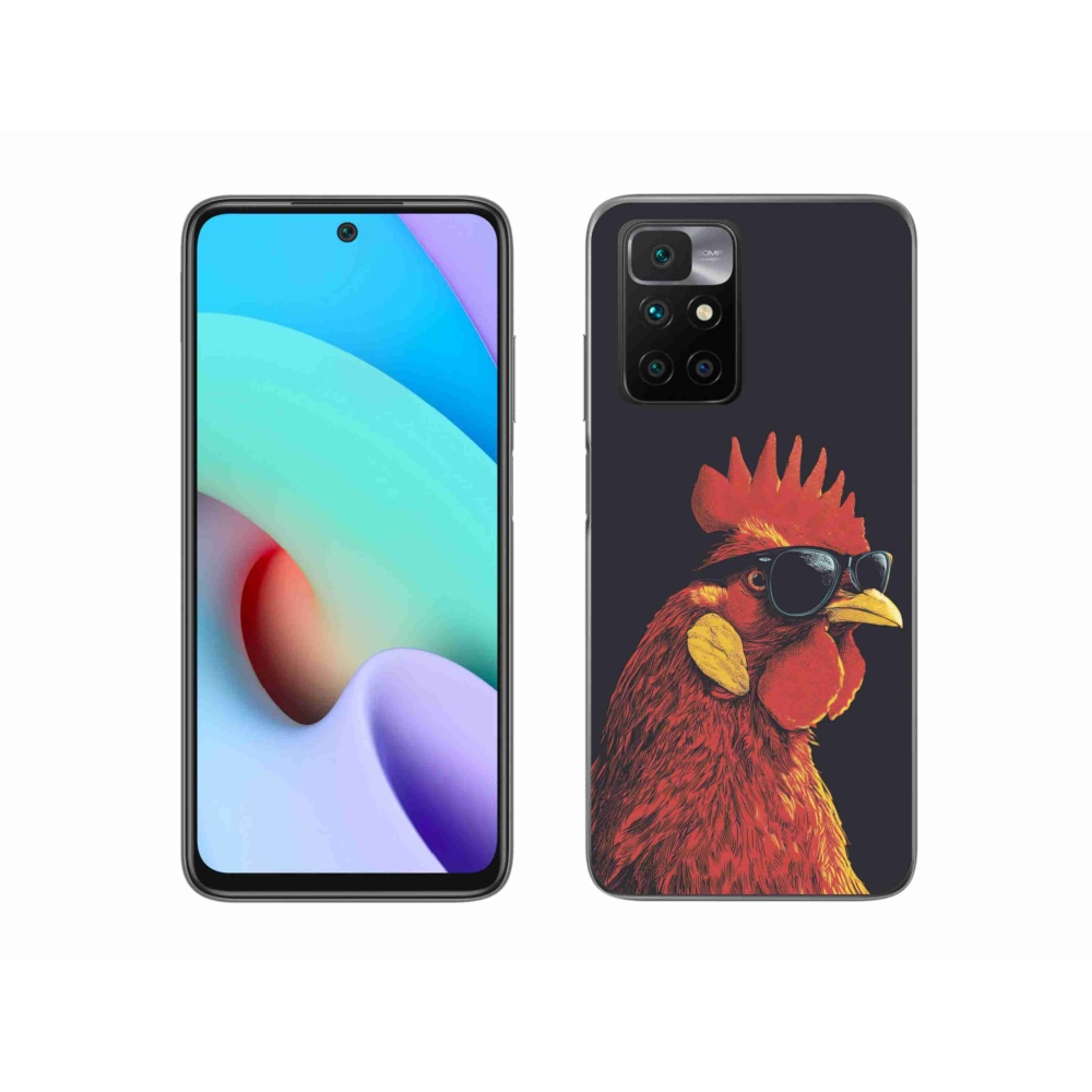 Gelový kryt mmCase na Xiaomi Redmi 10/Redmi 10 (2022) - stylový kohout