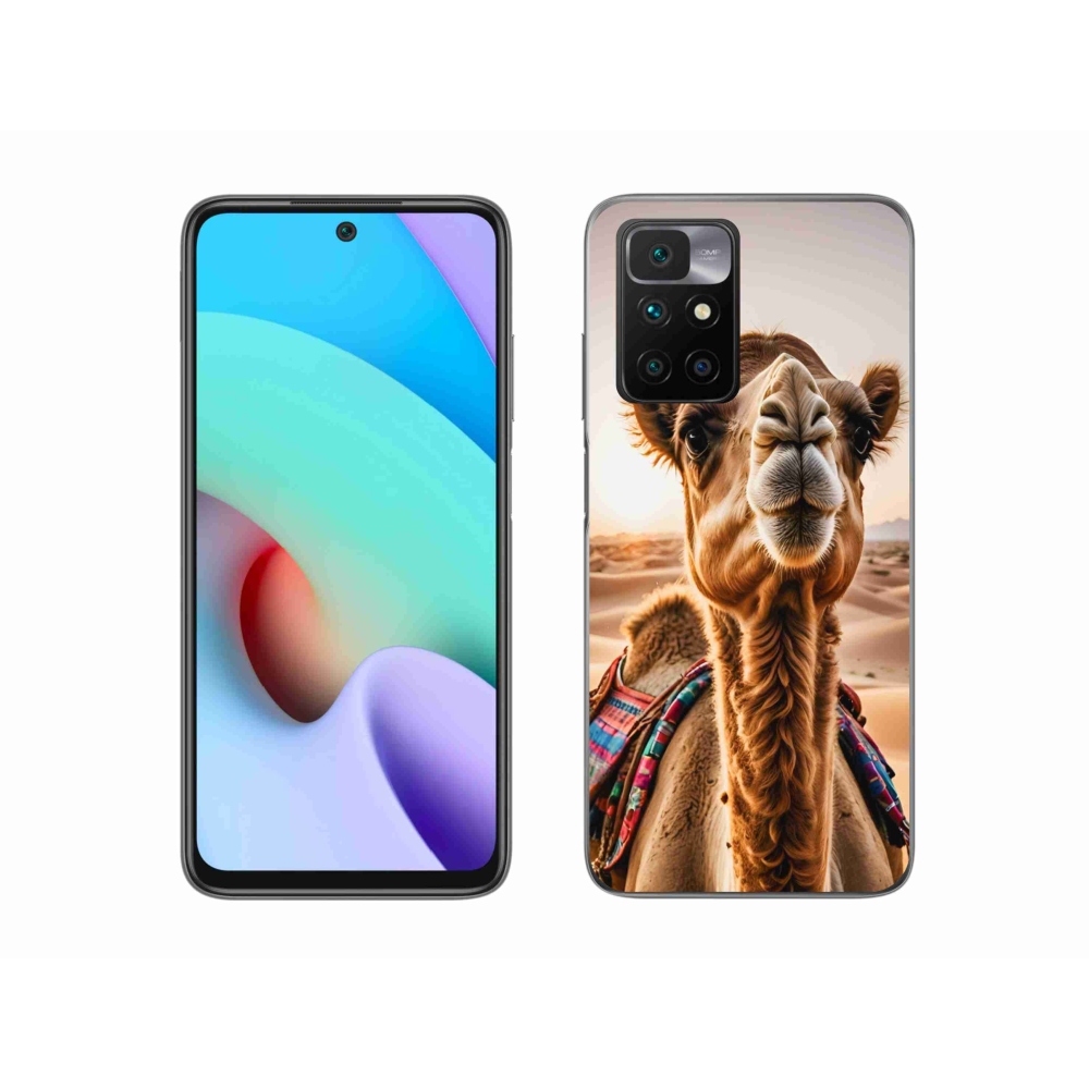 Gelový kryt mmCase na Xiaomi Redmi 10/Redmi 10 (2022) - velbloud