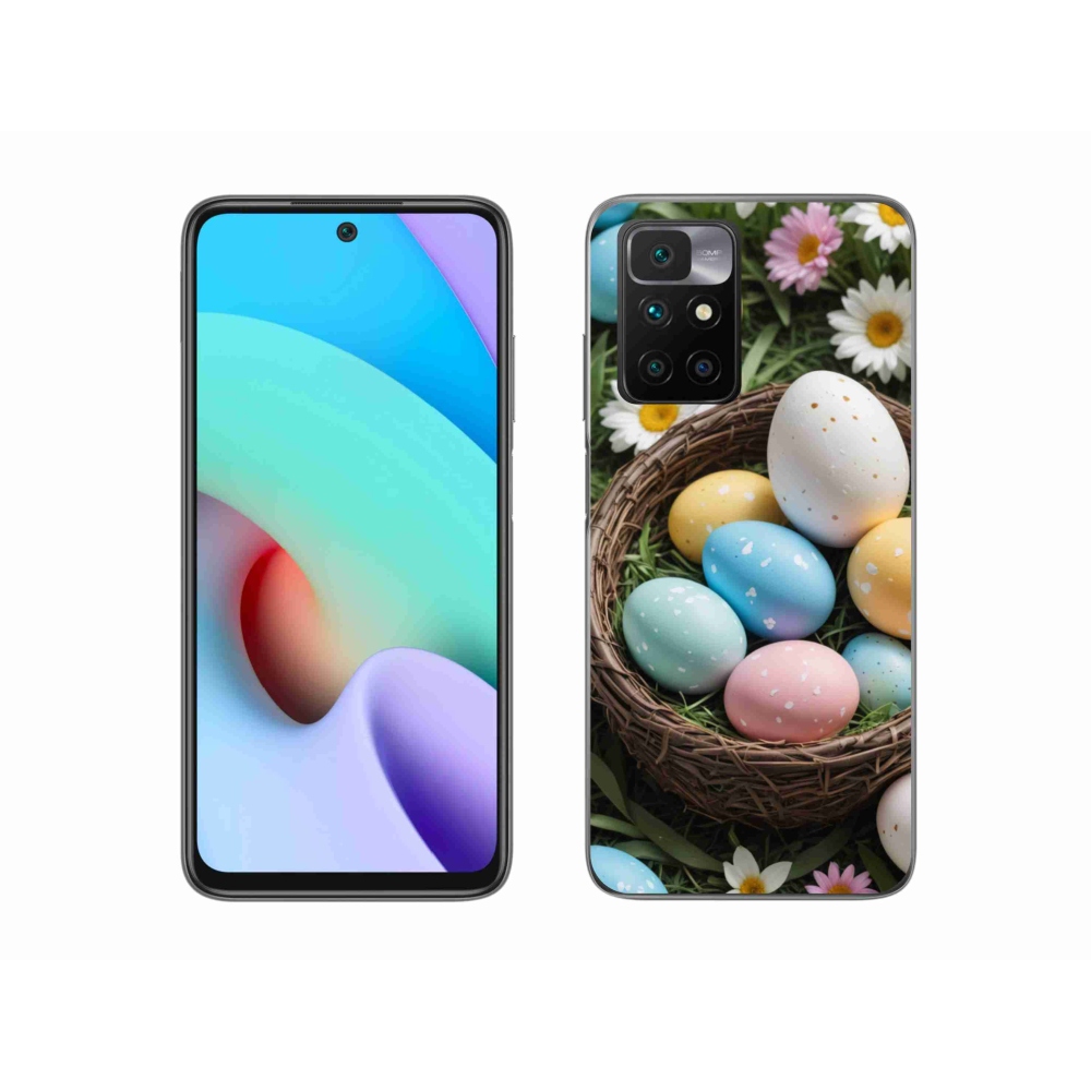 Gelový kryt mmCase na Xiaomi Redmi 10/Redmi 10 (2022) - velikonoční vajíčka 2