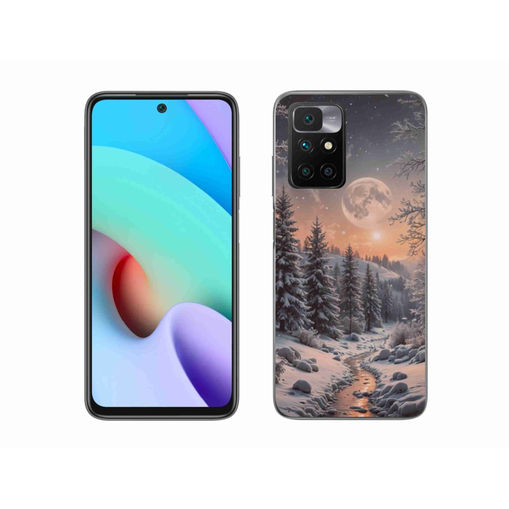 Gelový kryt mmCase na Xiaomi Redmi 10/Redmi 10 (2022) - zimní krajina 2